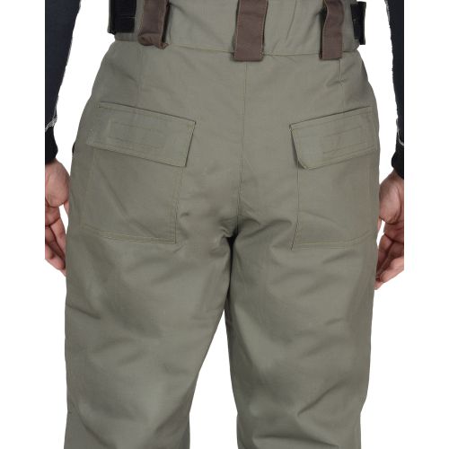 Костюм рабочий мужской утеплённый "Сириус-Кобальт" куртка, брюки, цвет оливковый с тёмно-коричневым