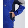 Костюм Вектрон-1 (тк.Смесовая,240) брюки, васильковый/т.синий/св.серый
