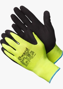 Перчатки Gward Soft нейлоновые со вспененным латексным покрытием, L2006
