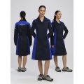 Халат женский ProfLineSpecialist (тк.Смесовая,240), т.синий/васильковый