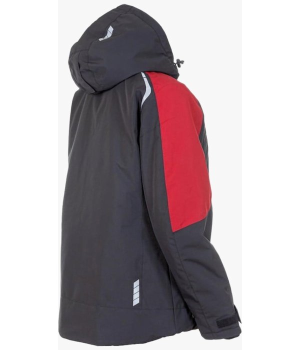 Куртка зимняя женская Brodeks KW 208, чёрный, красный
