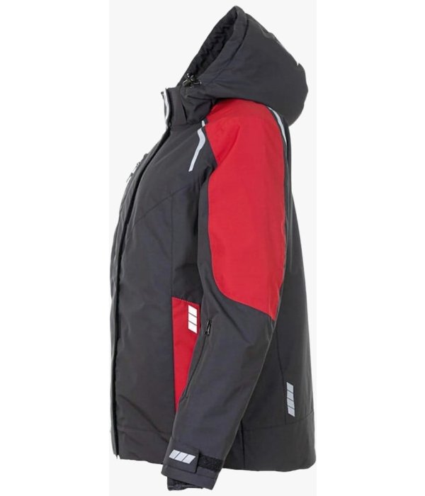 Куртка зимняя женская Brodeks KW 208, чёрный, красный