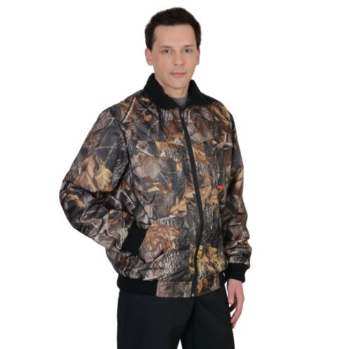 Куртка "Сириус-Пикник" демисезонная укороченная, ткань Оксфорд, КМФ Осенний лес