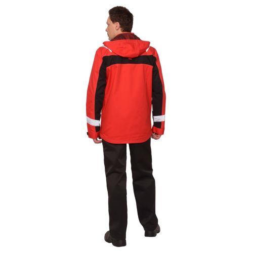 Костюм "Сириус-Сидней" куртка, брюки, цвет красный с чёрным