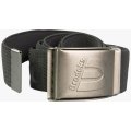 Ремень Brodeks KM128 + стрейч, чёрный, длина 110 см