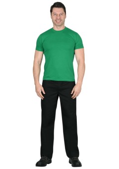Футболка зелёная (яркая) 160г/м2 (ЧЗ)