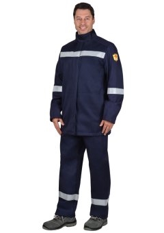 Костюм сварщика летний СИРИУС-СФИНКС 3-й класс, куртка, брюки, 450 г/м2, 100% ХБ