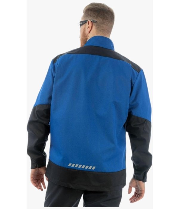 Куртка летняя мужская Brodeks KS234, синий, чёрный