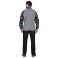 Куртка флисовая т.серая с КМФ Мультикам серый, 340 г/м2