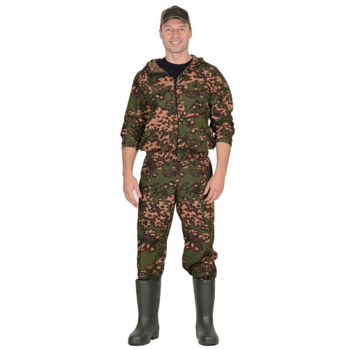 Костюм мужской летний Сталкер куртка, брюки, КМФ Цифра зелёная, охота и рыбалка