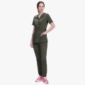 Костюм хирургический женский MedLine (тк.Стрейч,120), хаки