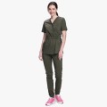 Костюм хирургический женский MedLine (тк.Стрейч,120), хаки