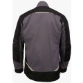 Куртка летняя мужская Brodeks KS202-C, 100% ХБ, графит серый, чёрный