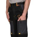 Костюм СИРИУС-ФАВОРИТ куртка, брюки, черный с темно-серым, 210 г/м2, 65% ПЭ, 35% ХБ
