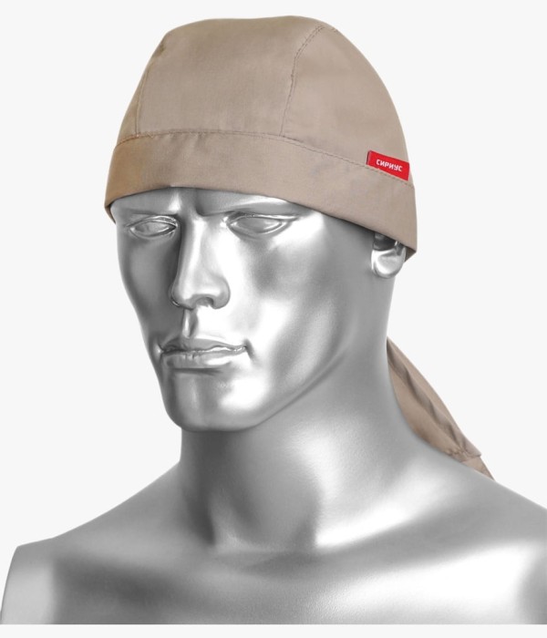 Бандана бежевая