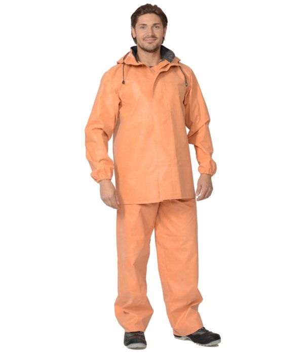 Костюм рыбака (500 гр/м2) (тип Рокон-Букса) оранжевый
