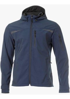 Куртка летняя мужская Софтшелл Brodeks KS207, синий