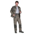 Костюм СИРИУС-ТОКИО куртка, брюки, тёмно-песочный с хаки, 265 г/м2, 100%ХБ