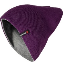 Шапка Brodeks Light Bicolor, цвет фиолетовый, серый