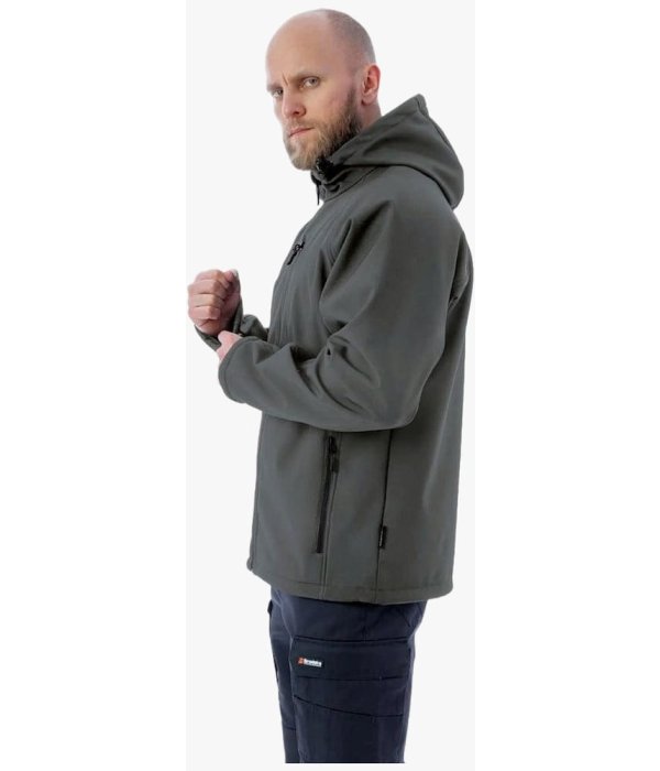 Куртка летняя мужская Софтшелл Brodeks KS232, серый