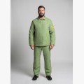 Костюм сварщика усиленный 1 кл.защиты ЭКО (тк.Брезент, 480), хаки