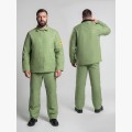 Костюм сварщика усиленный 1 кл.защиты ЭКО (тк.Брезент, 480), хаки