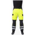 Брюки сигнальные летние мужские Brodeks KS313, жёлтый, чёрный