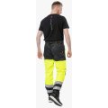 Брюки сигнальные летние мужские Brodeks KS313, жёлтый, чёрный