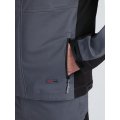 Костюм ProfLineLeader-1 (тк.Хлопок/Спандекс,260) брюки, серый/черный