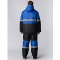 Костюм зимний Мегрес-2 СОП (тк.OxLine,90) п/к, васильковый/черный