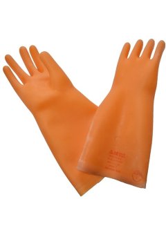 Перчатки диэлектрические латексные,(АЗРИ)