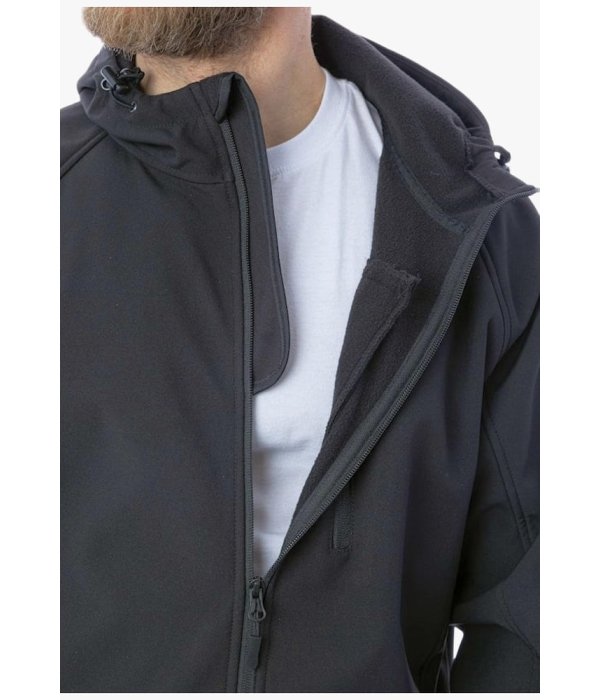 Куртка летняя мужская Софтшелл Brodeks KS232, чёрный
