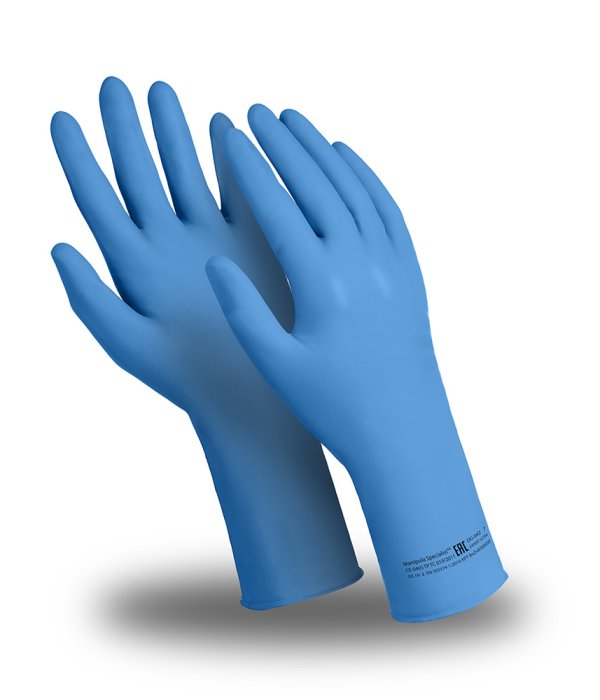 Перчатки Manipula Specialist® Эксперт (нитрил 0,23мм, упак. 25 пар),DG-029