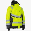 Куртка сигнальная зимняя женская Brodeks KW216, жёлтый, чёрный
