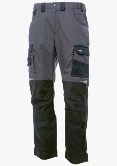 Брюки летние мужские Brodeks KS302, серый, чёрный