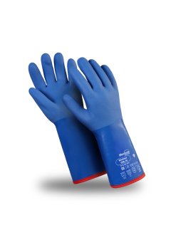 Перчатки Manipula Specialist® Айсберг (хлопок/акриловый мех+ПВХ), ТРВ-19/WG-788