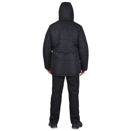 Куртка "Сириус-Кайман" чёрная, подкладка флис