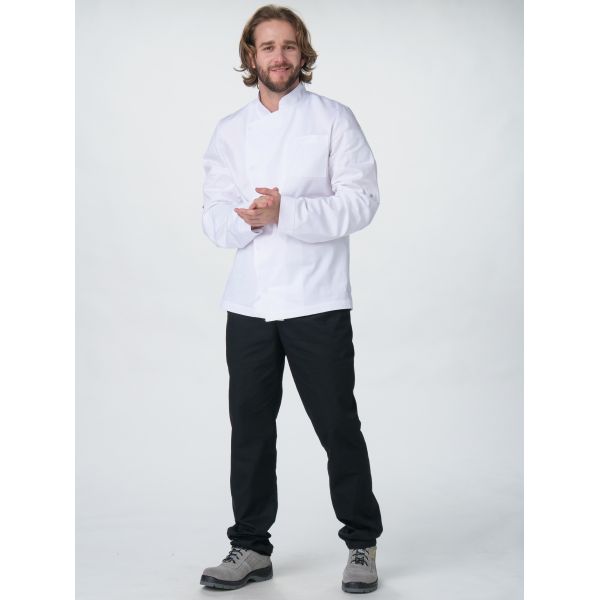Брюки повара Гастро, ткань Смесовая, 160 г/м2, цвет чёрный
