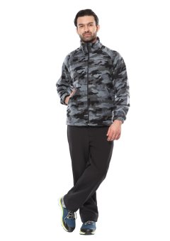 Куртка флисовая КМФ Мультикам серый, 340 г/м2