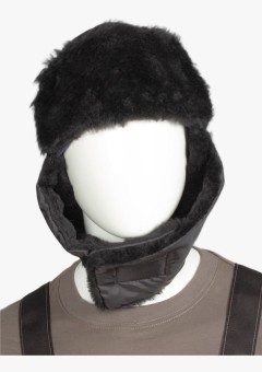 Шапка Евро Ушанка, чёрный