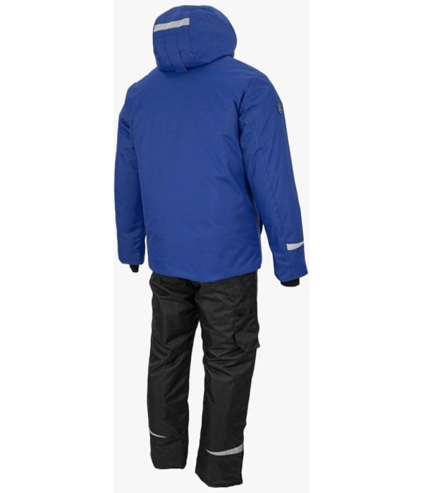 Костюм зимний мужской Brodeks KW603, куртка, брюки, синий, чёрный