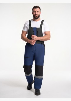 Полукомбинезон зимний ProfLineSpecialist (тк.Мембрана,180), т.синий/черный