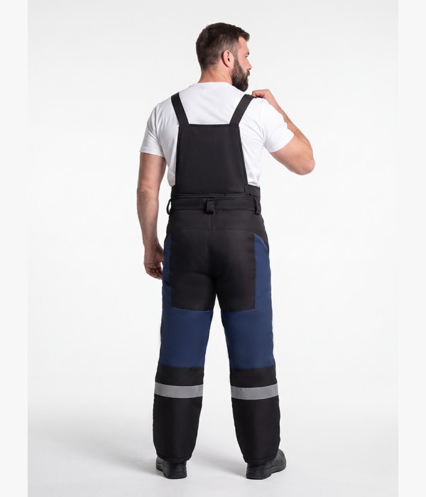 Полукомбинезон зимний ProfLineSpecialist (тк.Мембрана,180), т.синий/черный