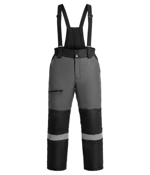 Брюки зимние ProfLineSpecialist (тк.Мембрана,180), серый/черный