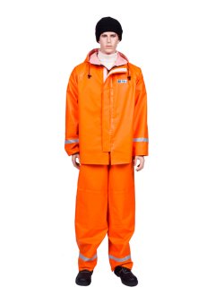 Костюм рыбака Fisherman`s WPL (500 гр/м2) оранжевый (ЧЗ)