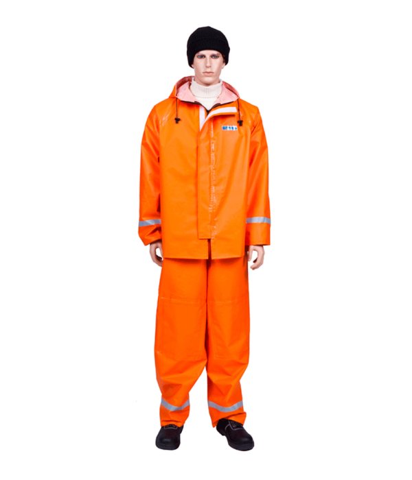 Костюм рыбака Fisherman`s WPL (500 гр/м2) оранжевый (ЧЗ)
