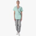 Костюм женский MedLine Арина (тк.Смесовая, 120), серый, мятный