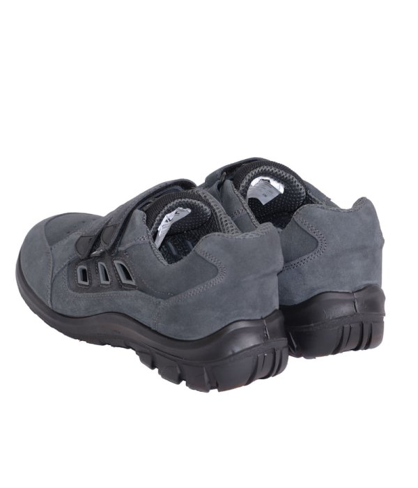 Полуботинки с перфорацией SAVEL УНИВЕРСАЛ, замша (серые), ПУ