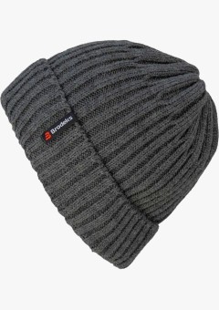 Шапка Brodeks fleece lining, тёмно-серый