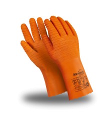 Перчатки Manipula Specialist® Фишер (интерлок+рельефный латекс 1,6мм), L-T-17/CG-948